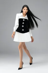 Hoang Thuy Embraces the Bold Mob Wife Aesthetic in Stunning New High-Fashion Gallery - image 8