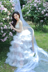 Ethereal Garden Muse YiTuYu Vol.8955 Featuring Hua Zhuang Shi Tian - image 7