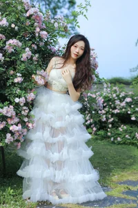 Ethereal Garden Muse YiTuYu Vol.8955 Featuring Hua Zhuang Shi Tian - image 22