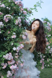 Ethereal Garden Muse YiTuYu Vol.8955 Featuring Hua Zhuang Shi Tian - image 15