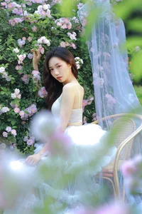 Ethereal Garden Muse YiTuYu Vol.8955 Featuring Hua Zhuang Shi Tian - image 16