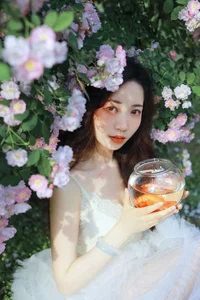 Ethereal Garden Muse YiTuYu Vol.8955 Featuring Hua Zhuang Shi Tian - image 23