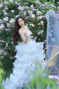 Ethereal Garden Muse YiTuYu Vol.8955 Featuring Hua Zhuang Shi Tian - image 6