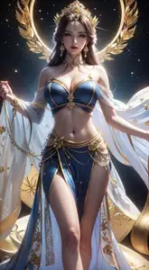 Celestial Goddess: Mystical Power in 百炼成神 AI Art Part03 - image 6