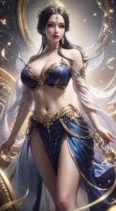 Celestial Goddess: Mystical Power in 百炼成神 AI Art Part03 - image 1