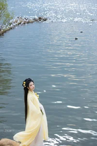 Ethereal Grace of Wan Jiang Ting in YiTuYu Art Language Vol.8851 by the Lake - image 27