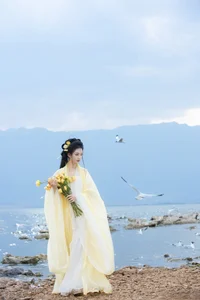 Ethereal Grace of Wan Jiang Ting in YiTuYu Art Language Vol.8851 by the Lake - image 32