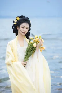 Ethereal Grace of Wan Jiang Ting in YiTuYu Art Language Vol.8851 by the Lake - image 26