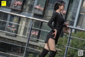 Elegant IESS Model Miao Jie in Stylish Over-the-Knee Boots Fashion Photography Collection - image 12