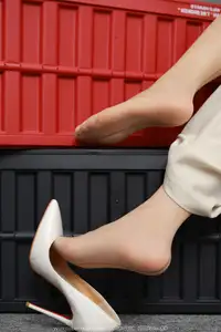 Elegant Allure: IESS Chinese Model Xiao Jie's Captivating Legs & Heels, SXJ No.2098 Collection - image 3