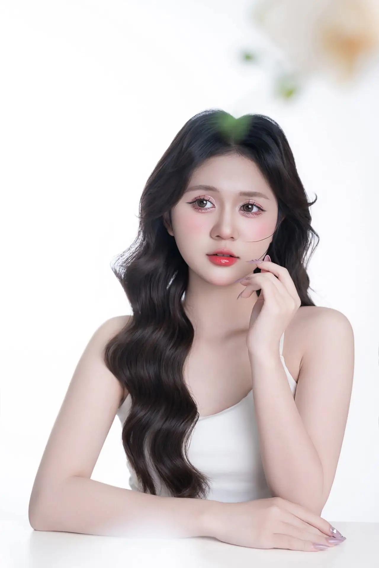 Ethereal Beauty Studio Muse: Captivating Grace