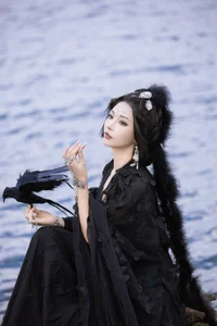 Elegant Artistic Portraiture of Wan Wan: YiTuYu Art Language Vol.8843 Collection featuring 36 Stunning High-Definition Lifestyle and Fashion Images. - image 28