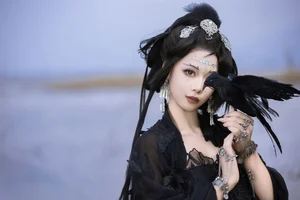Elegant Artistic Portraiture of Wan Wan: YiTuYu Art Language Vol.8843 Collection featuring 36 Stunning High-Definition Lifestyle and Fashion Images. - image 11