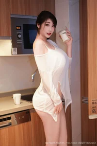 Pure Elegance with Da Ji Toxic in a Minimalist Kitchen Setting XuiRen  No.10787 - image 17
