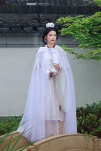 Ethereal Whispers: Nan Gua Zhou Amidst the Blooming Hydrangeas | YiTuYu Art Language Vol. 9092 - image 15