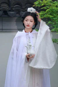 Ethereal Whispers: Nan Gua Zhou Amidst the Blooming Hydrangeas | YiTuYu Art Language Vol. 9092 - image 14