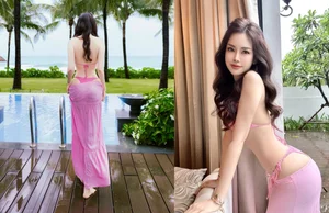 Former Model Đào Lan Phương Showcases Elegant Beach Lifestyle and High-Fashion Fitness Goals - image 10