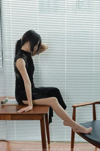 IESS Xiao Bao Long Straight Black Hair Fashion Portrait Collection - image 62