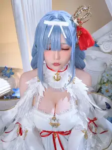 Coser Hoshilily's Azur Lane Janus Cosplay: Ethereal Beauty in a Dream - image 2