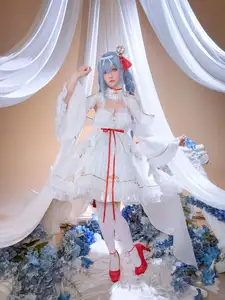 Coser Hoshilily's Azur Lane Janus Cosplay: Ethereal Beauty in a Dream - image 23
