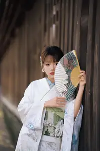 Elegant Kimono: Serene Asian Beauty with Traditional Japanese - image 2