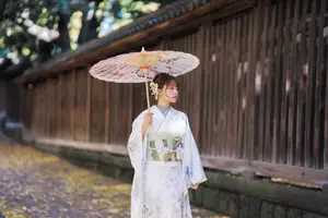 Elegant Kimono: Serene Asian Beauty with Traditional Japanese - image 0