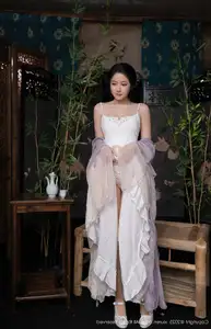 Discover Yu Zi Jiang Fish's Ethereal Beauty in XiuRen No.10737 Traditional Attire. Explore Asian Grace and Charm! - image 2