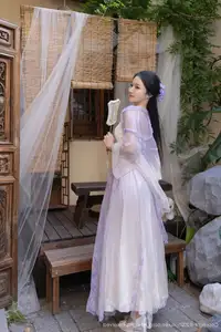 Discover Yu Zi Jiang Fish's Ethereal Beauty in XiuRen No.10737 Traditional Attire. Explore Asian Grace and Charm! - image 42