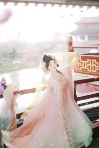 Discover Qi Qi's Ethereal Beauty: Hanfu under Cherry Blossoms. YiTuYu Art Language Vol.8650 Collection. - image 18