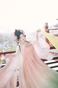 Discover Qi Qi's Ethereal Beauty: Hanfu under Cherry Blossoms. YiTuYu Art Language Vol.8650 Collection. - image 23