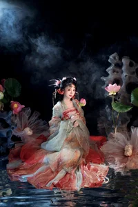 The Graceful Artistry of Qian Xue Ya in Art Language Vol.5183 - image 3