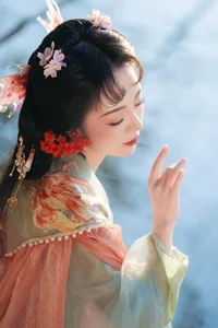 The Graceful Artistry of Qian Xue Ya in Art Language Vol.5183 - image 9