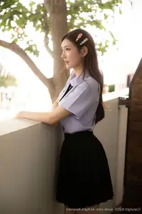 Yue Xi: Captivating Youthful Charm in School Uniform - XiuRen No.10622 - image 10