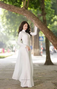 The Pure Elegance of the White Ao Dai: A Tribute to Vietnamese Student Tradition - image 85