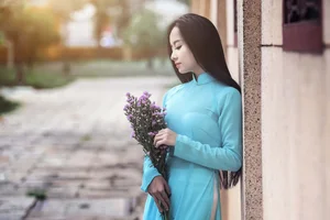 The Pure Elegance of the White Ao Dai: A Tribute to Vietnamese Student Tradition - image 36