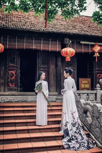 The Pure Elegance of the White Ao Dai: A Tribute to Vietnamese Student Tradition - image 34